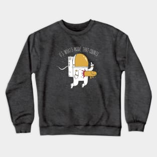 Space Sucks Crewneck Sweatshirt